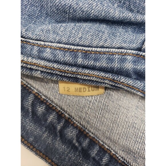 Levi Strauss & Co 529 Curvy Bootcut Light Wash Jeans Size 12 Medium Pre Owned - Picture 6 of 12